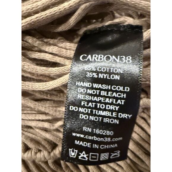 Carbon 38 Crochet Off Shoulder Women's Sweater NWT - Picture 5 of 8